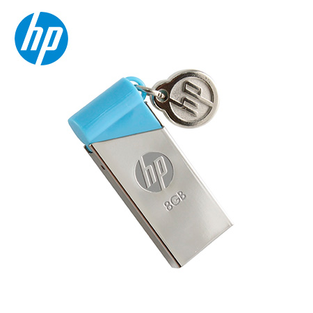 MEMORIA HP USB V215B 8GB SILVER/BLUE (PN HPFD215B-08)